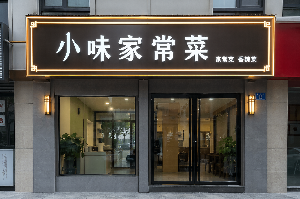 郑州门头招牌用什么材质，五年不后悔